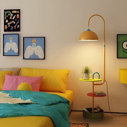 Hommie Colorful Side Table with Light HBLC013