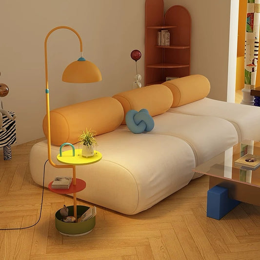 Hommie Colorful Side Table with Light HBLC013