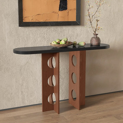 Hommie Minimalist Wood High Console HBHC013
