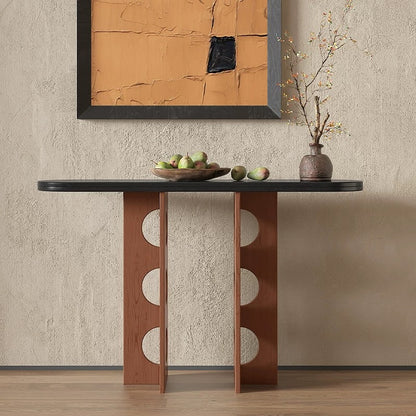 Hommie Minimalist Wood High Console HBHC013