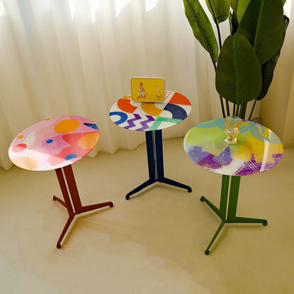 Hommie Colorful Side Table HBLC009