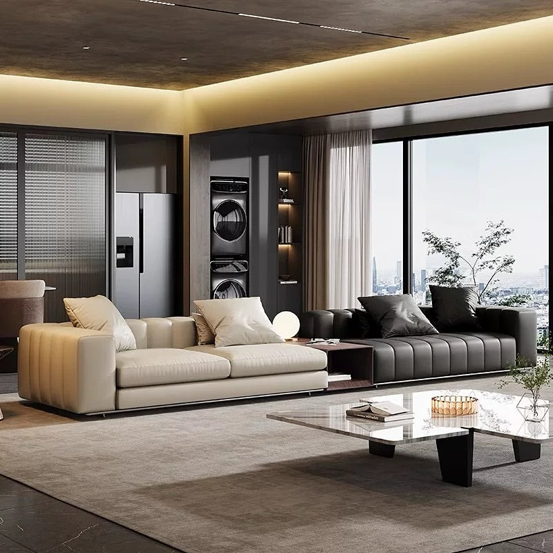 Hommie Luxurious Italian Leather Sofa HBSF038