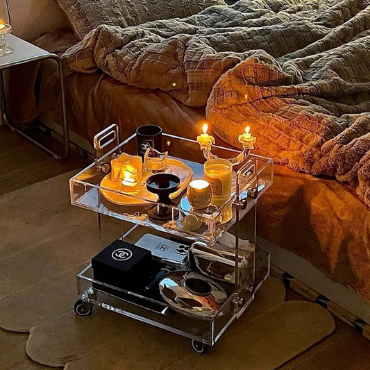 Hommie Acrylic Trolley HBCT006
