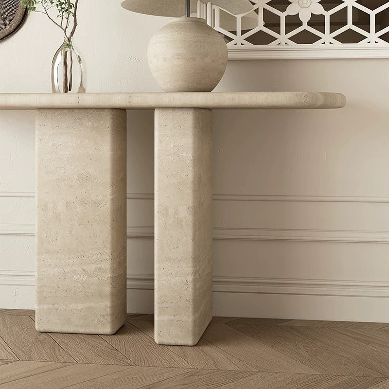 Hommie Natural Stone High Console HBHC010