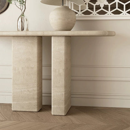 Hommie Natural Stone High Console HBHC010