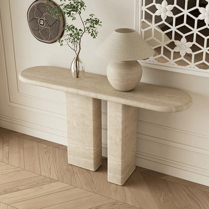 Hommie Natural Stone High Console HBHC010