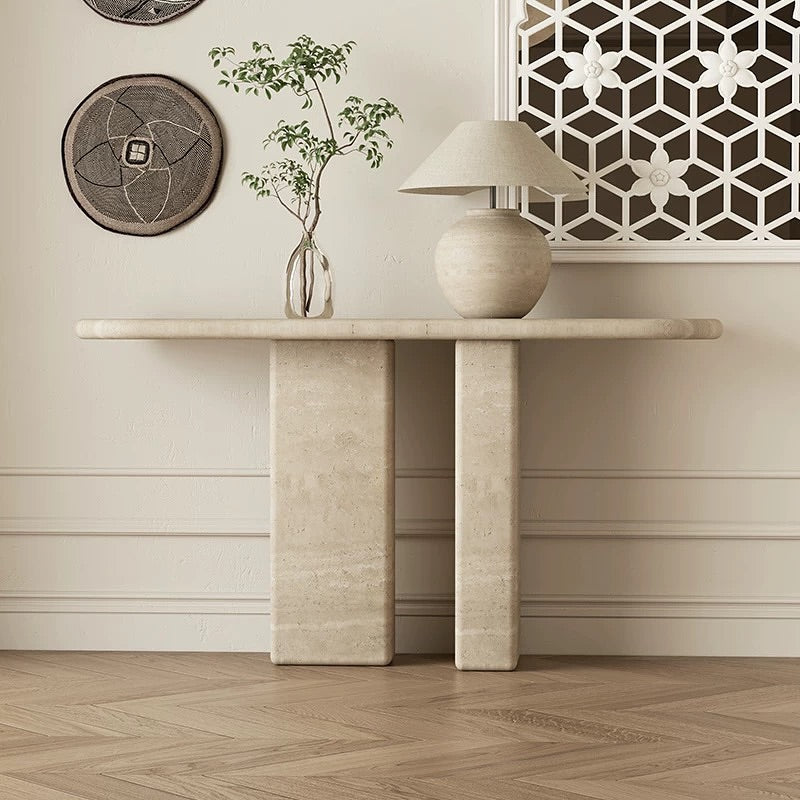 Hommie Natural Stone High Console HBHC010