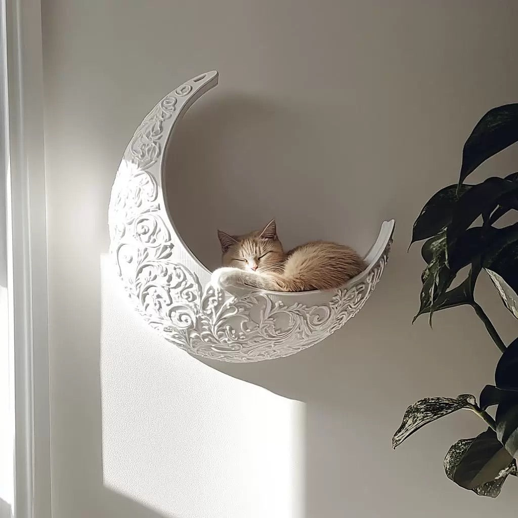 Hommie Crescent Moon Cat Wall Bed HBPT009