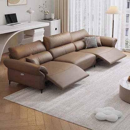 Hommie Leather Recliner Electric Sofa HBSF024