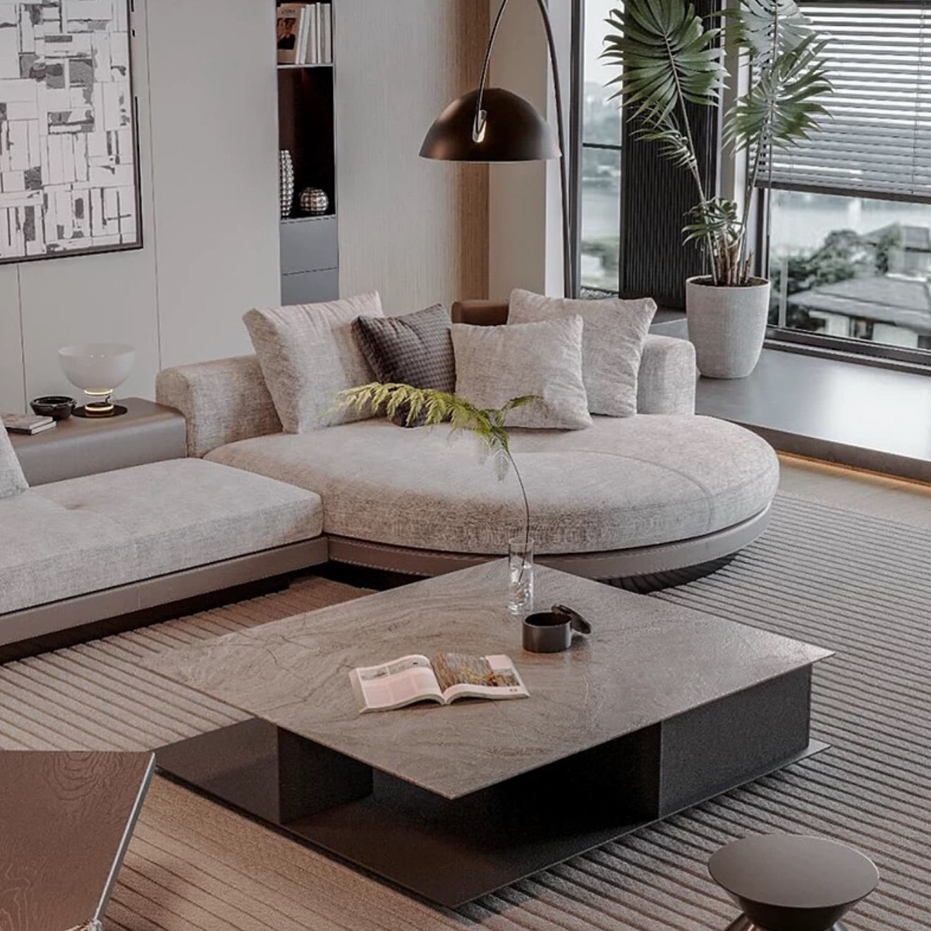 Hommie Italian Customized Sofa HBSF021