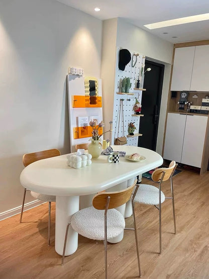 Hommie Curve Dining Table HBTD016