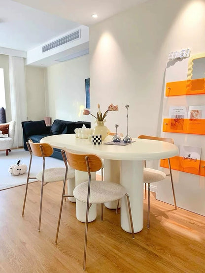 Hommie Curve Dining Table HBTD016