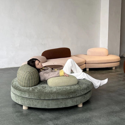 Hommie Round Design Mini Sofa Armchair HBSF055