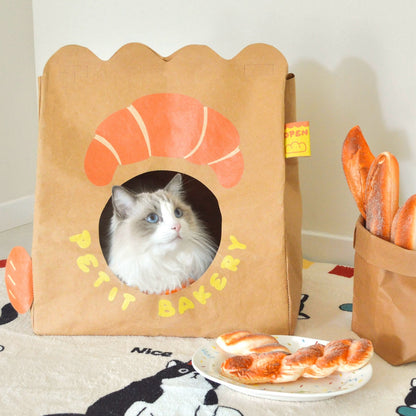 Hommie Cat Paper Bag House HBPT011