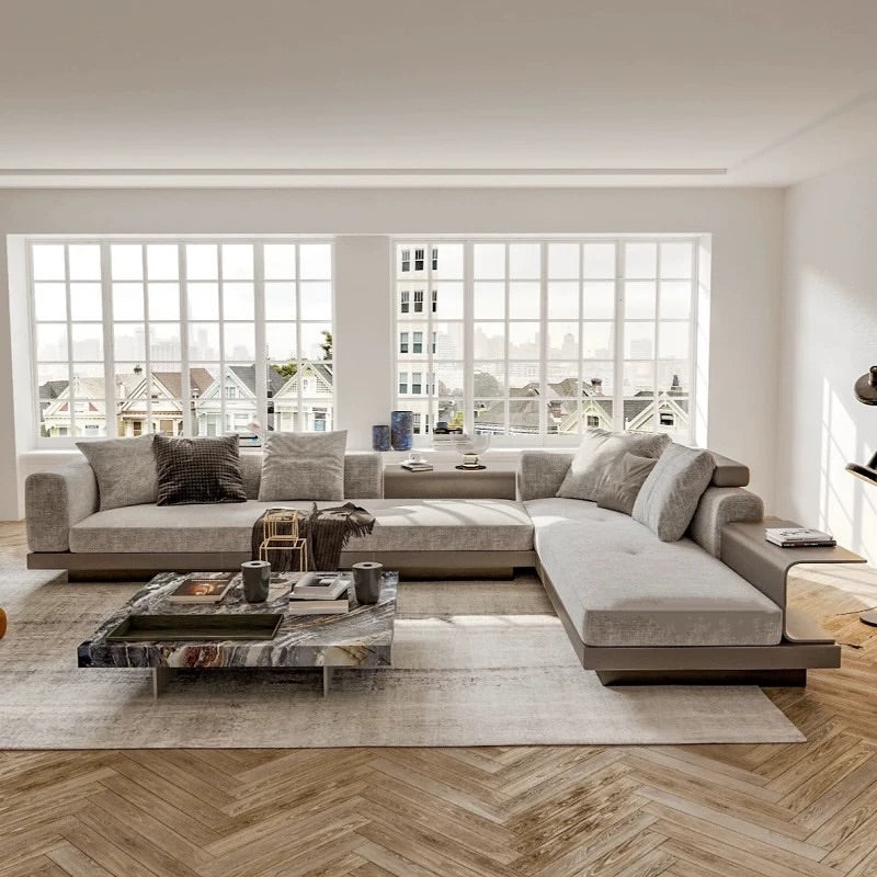 Hommie L Shape Sofa Customizeable HBSF033