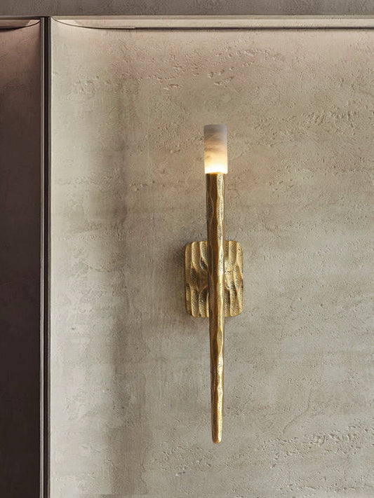 Hommie Brass Fluted Torch Vintage Wall Light HBCL059 1