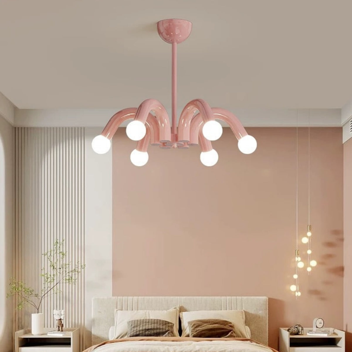 Hommie Arched Tube Bulb Chandelier HBCD035 1