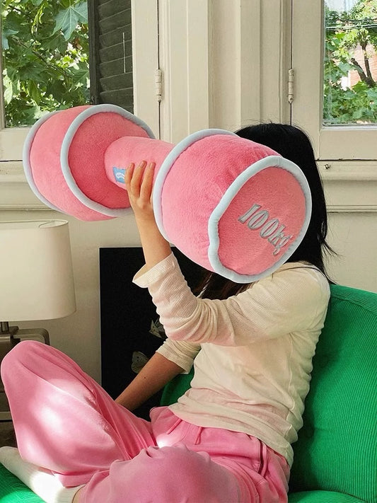 Hommie Pink Dumbbell Cushion HBSF081 1