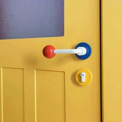 Hommie Red Blue Ball End Lever Door Handle HBMC030 2