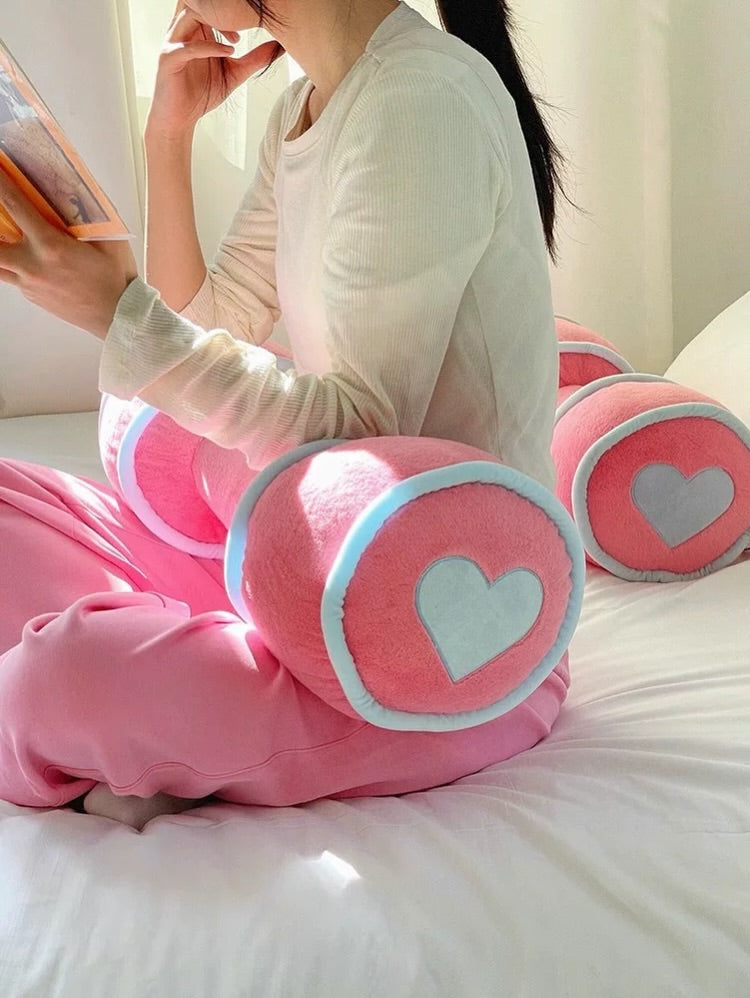 Hommie Pink Dumbbell Cushion HBSF081 2