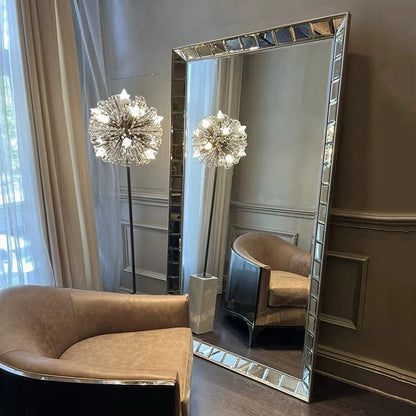 Hommie Beveled Mirror Frame Full Length Mirror HBMR037 2