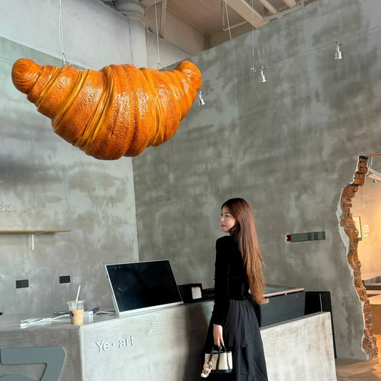 Hommie Orange Croissant Pendant Chandelier HBCD033 1
