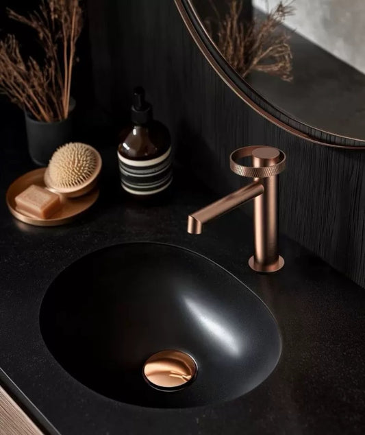 Hommie Gold Slim Single Lever Basin Faucet HBFA008 1