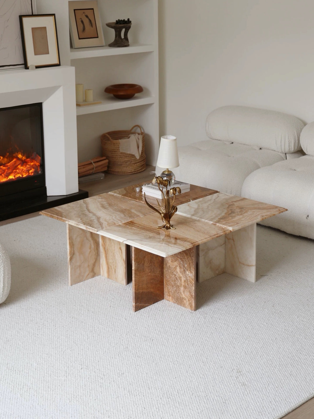 Hommie Natural Persian Jade Coffee Table HBFT055 2