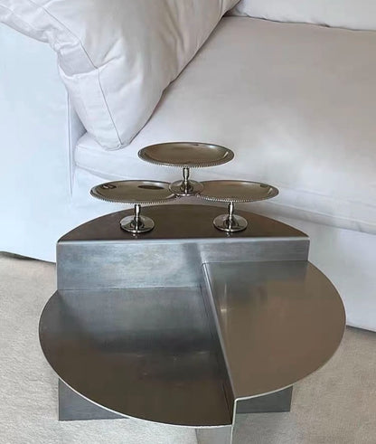 Hommie Stainless Split Disc Coffee Table HBFT053 3