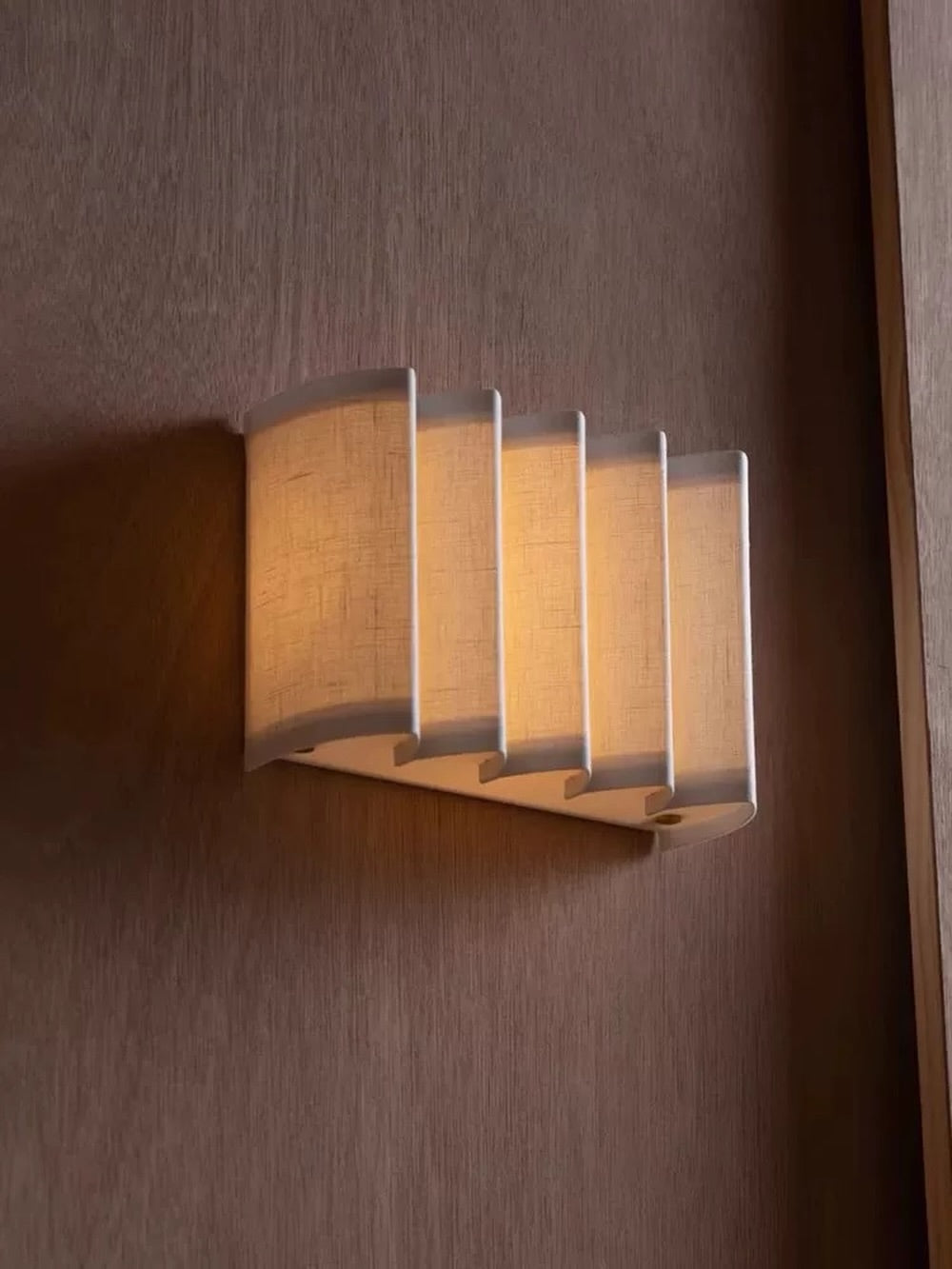 Hommie Pleated Fabric Wall Light HBCL051 1