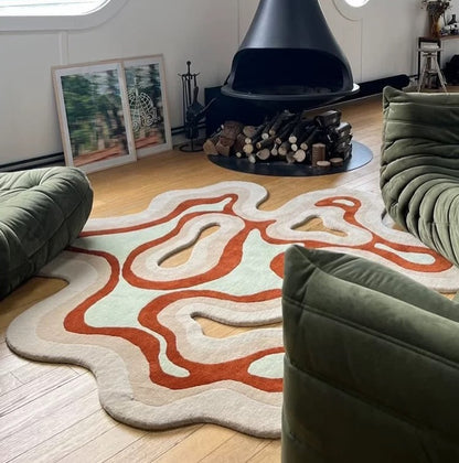 Hommie Squiggle Art Carpet HBCR025 1