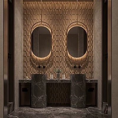 Hommie Long Oval Backlit Mirror HBMR030 2