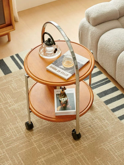 Hommie Two Tier Arch Frame Wheeled Side Table HBCT019 2