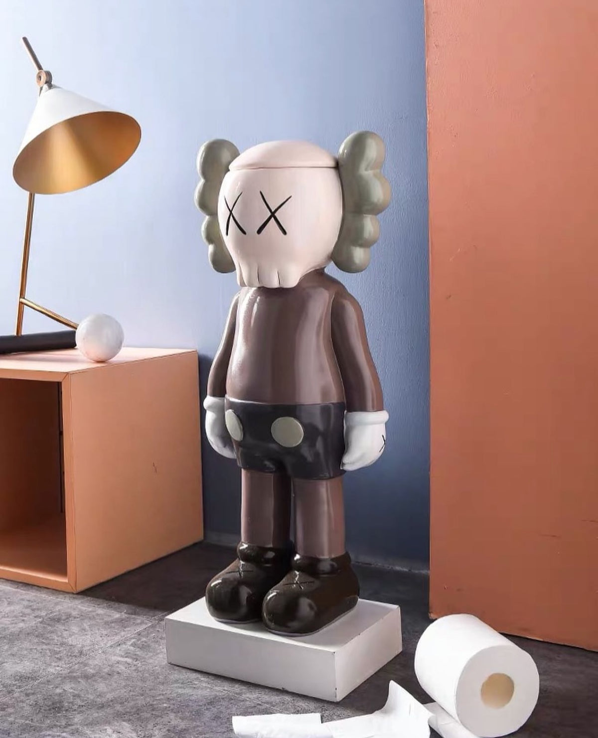 Hommie Kaws Inspired Figure Tissue Holder HBMC028 2