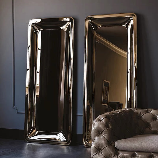 Hommie Stainless Bold Frame Full Length Mirror HBMR027 1