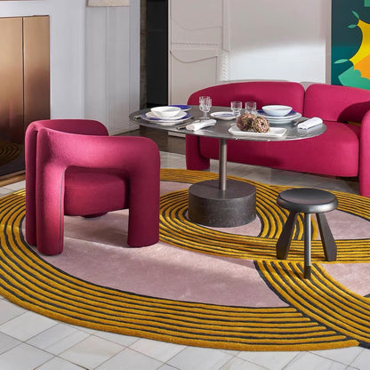 Hommie Looping Line Shaped Carpet HBCR022 2