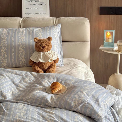 Hommie Cream Padded Headboard Bed HBBD029 5