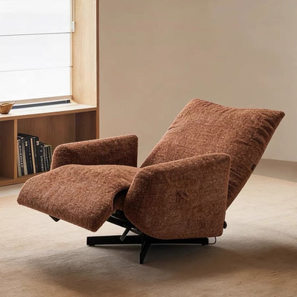 Hommie Brown Boucle Recliner Armchair HBAC045 1