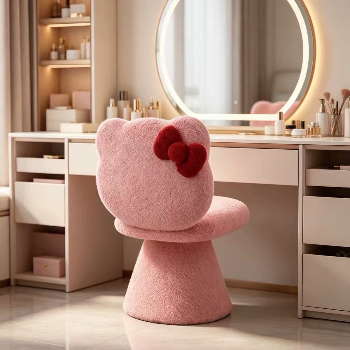 Hommie Kitty Bow Swivel Chair HBCH036 4