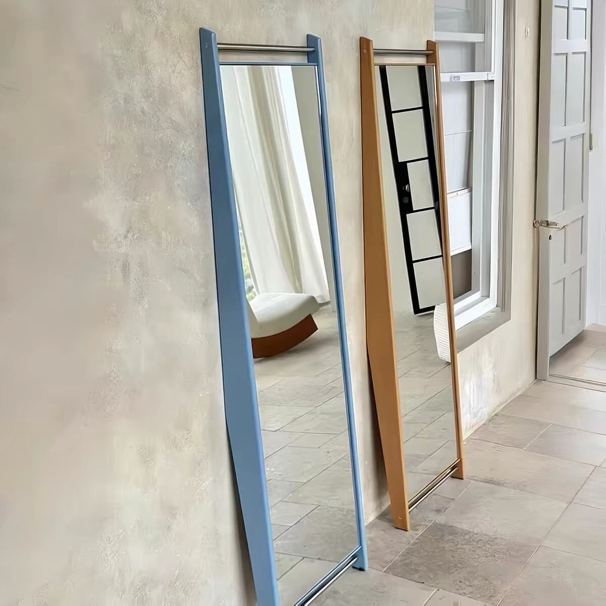 Hommie Slim Frame Leaning Full-Length Mirror HBMR021 1