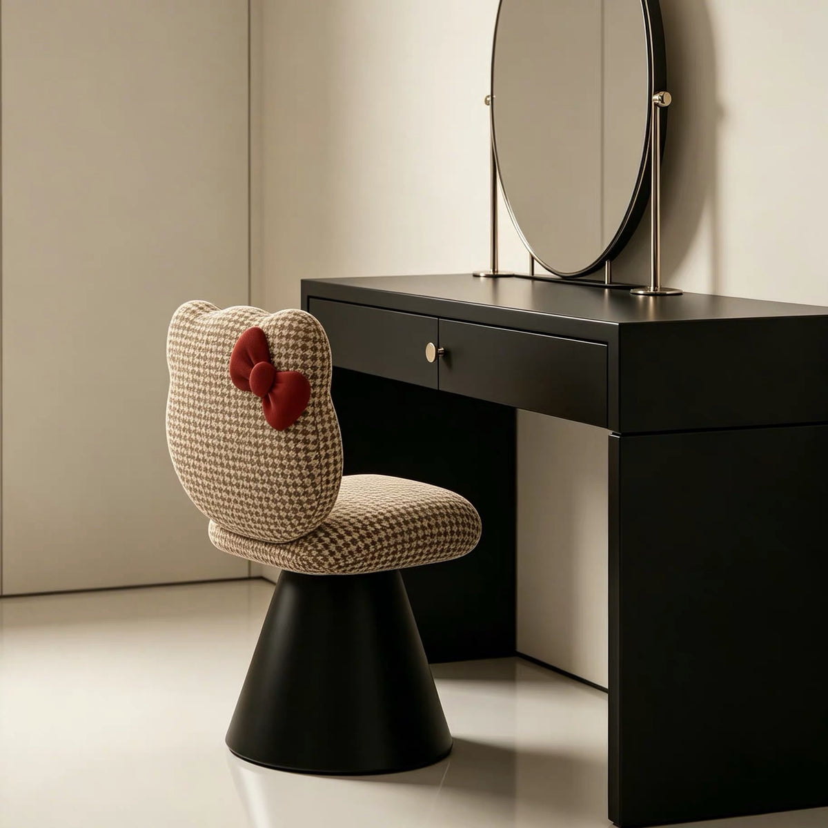 Hommie Kitty Bow Swivel Chair HBCH036 2