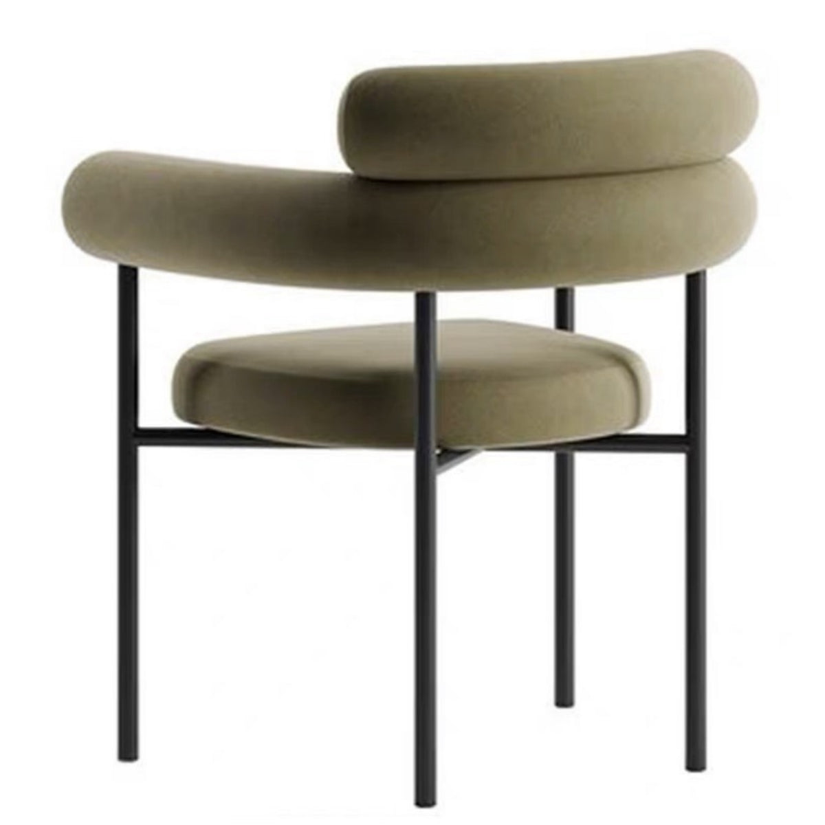 Hommie Olive Round Back Dining Chair HBCH031 3