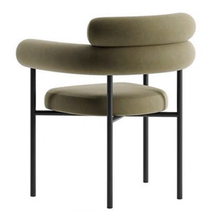 Hommie Olive Round Back Dining Chair HBCH031 3