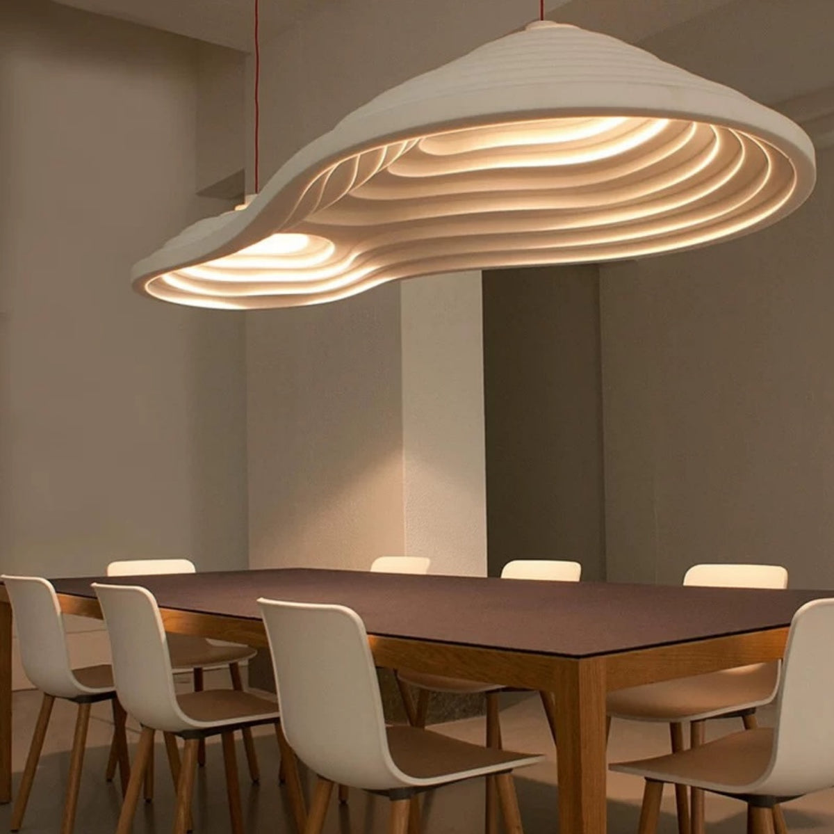 Hommie Layered Wave Ceiling Light HBCD027 1