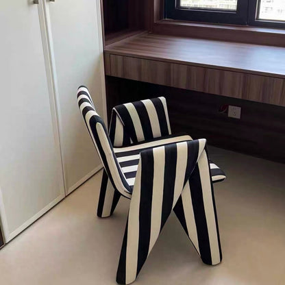Hommie Angular Pattern Fabric Chair HBCH030 1