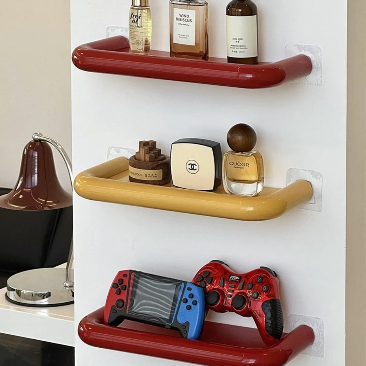 Hommie Color Coated Stainless Wall Shelf HBMC015 2