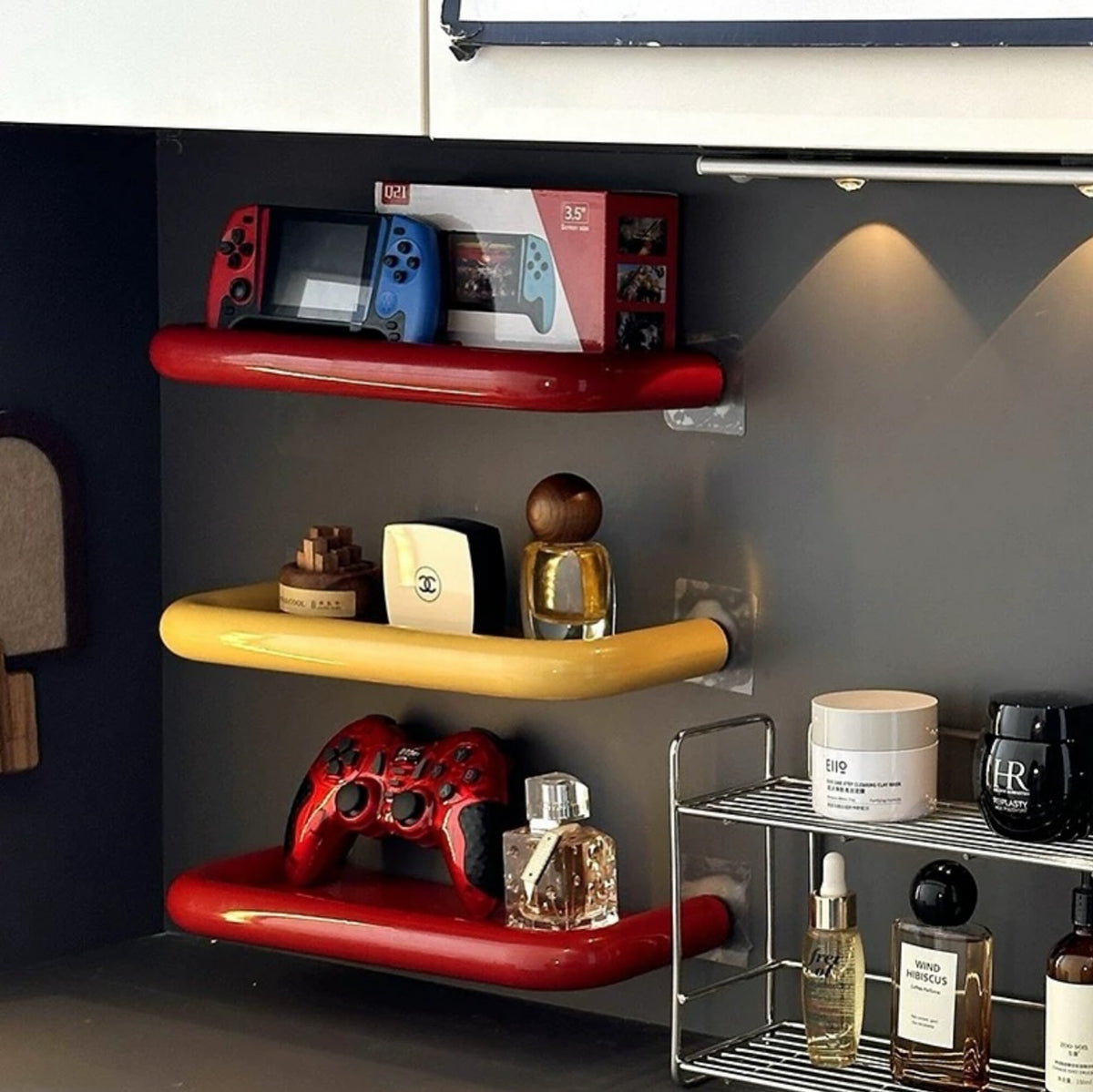Hommie Color Coated Stainless Wall Shelf HBMC015 1