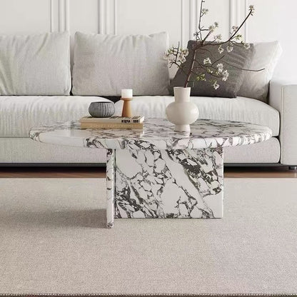 Hommie Bulgari Marble Round Coffee Table HBFT038 1
