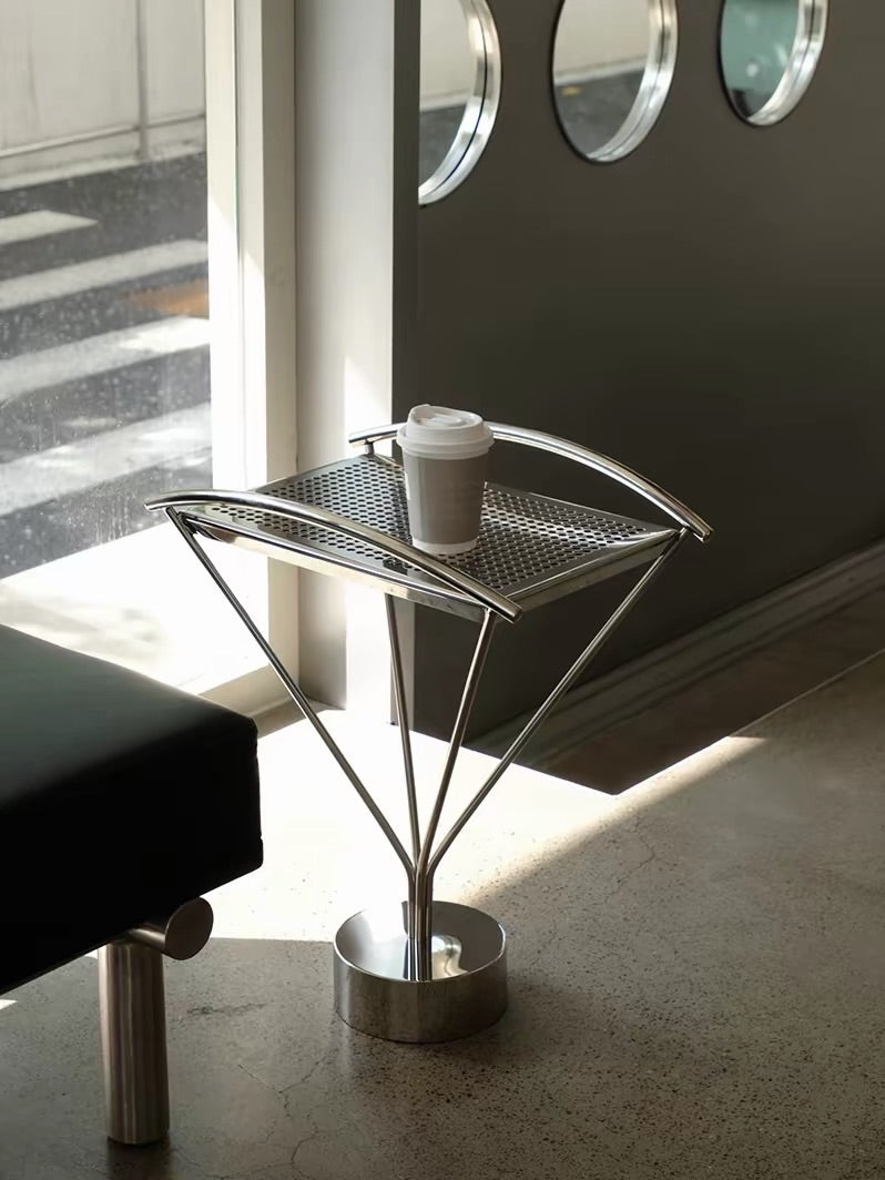 Hommie Stainless Wire Tray Side Table HBLC030 1