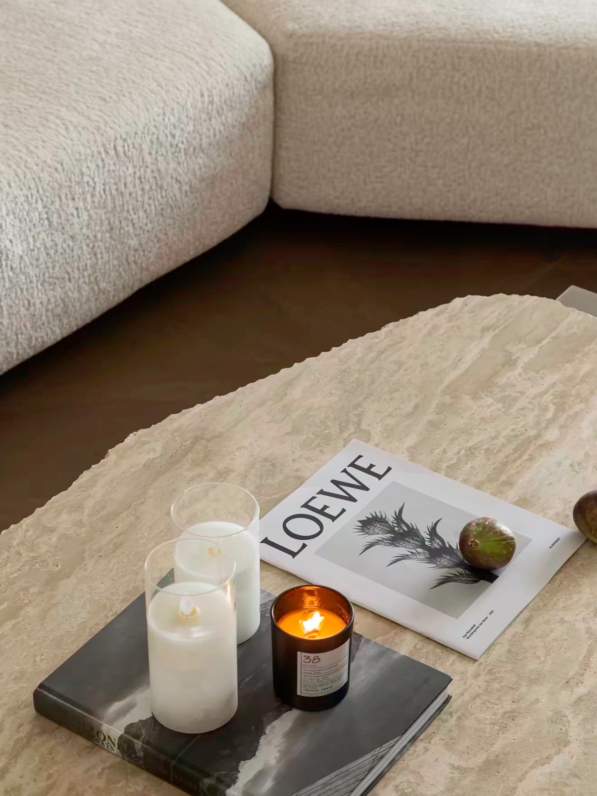 Hommie Irregular Slab Coffee Table HBFT035 2